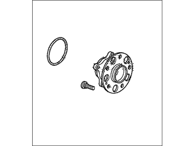 Acura 42200-TA0-A51 Bearing Assembly, Rear Hub Unit