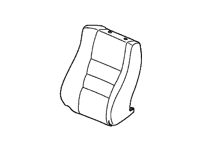 Honda 04815-TA5-A71ZA Cover Set, Driver Side Trim (Graphite Black) (Side Airbag) (Leather)