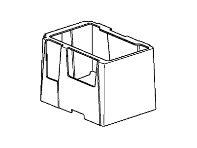 Acura 31531-TA0-A10 Cover, Battery (80D)