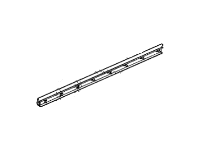 Honda 72335-TA0-A01 Weatherstrip, R. FR. Door (Inner)