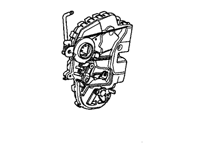 Honda 72650-TA0-A11 Latch Assembly, Left Rear Door Power