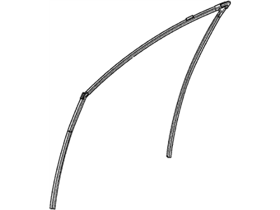 Honda 72275-TA5-A01 Channel, Left Front Door Run