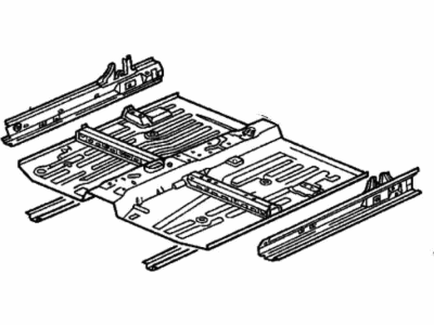 Honda 65100-SR1-A10ZZ Floor, FR.