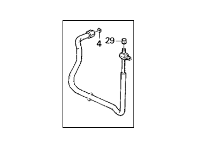 Honda 80321-SR1-A12 Pipe A, Suction