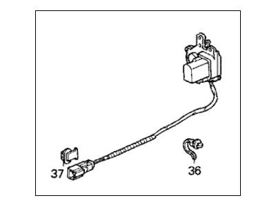 Acura 72155-SR4-A02 Actuator, Left Front Door Lock
