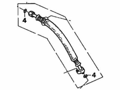 Honda 80311-SR3-A02 Hose, Suction