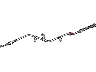 Honda 47560-S04-932 Wire A, Driver Side Parking Brake