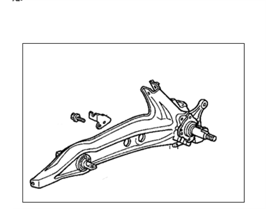 Honda 52371-SR3-C10 Arm, Left Rear Trailing (Drum)