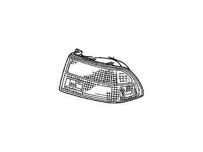 Honda 33551-SR4-A01 Lamp Unit, L.