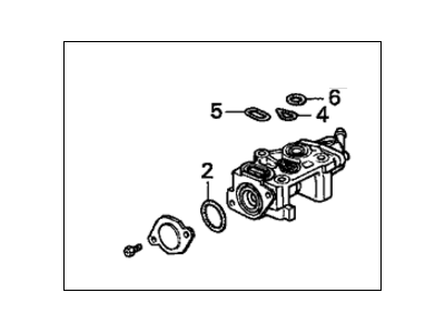 Acura 16500-P75-000 Valve Assembly, Fast Idle (Af42C)