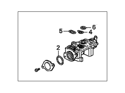 Honda 16500-P75-000 Valve Assembly, Fast Idle (Af42C)