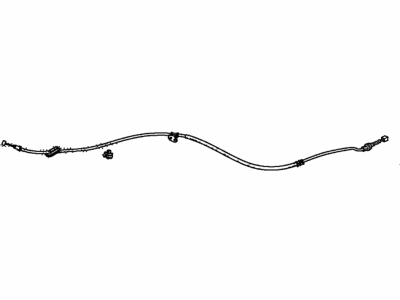 Honda 47560-T5R-A51 Wire B, Parking Brake