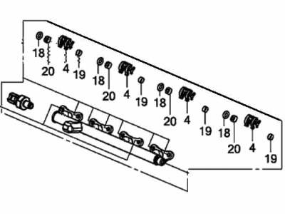 Honda 16011-5R1-306 Pipe, Fuel