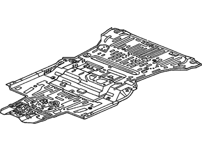 Honda 65111-S9V-405ZZ Panel, Floor