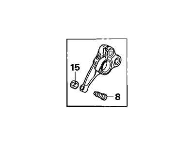 Honda 06141-RYP-315 Arm A Assembly, Exhuast Rocker
