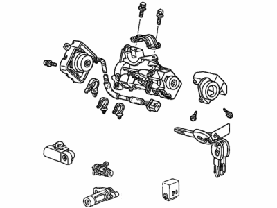 Honda 06350-S9V-A51ZC Cylinder Set *YR203L*