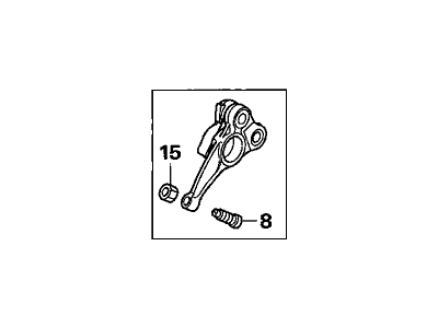 Honda 06142-RYP-315 Arm B Assembly, Exhuast Rocker