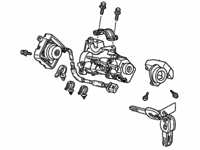 Honda 06351-S9V-A10 LOCK ASSY-, STEERING