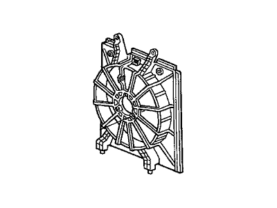Acura 19015-RDJ-A01 Shroud