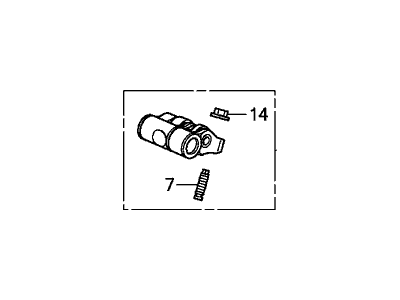 Honda 14610-R41-L00 Arm Assembly, Exhuast Rocker