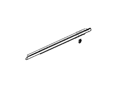 Honda 72450-TA0-A02 Molding Assy, L FR Do