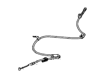 Honda 47510-TA5-A02 Wire, Passenger Side Parking Brake