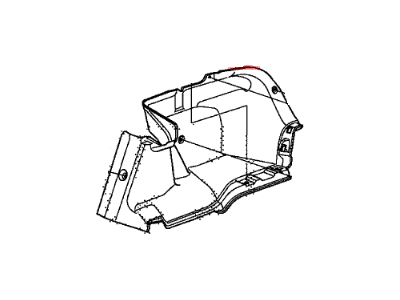 Honda 84601-TA0-A01ZA Lining Assy., R. Trunk Side *NH85L* (GRAY ELEVEN)