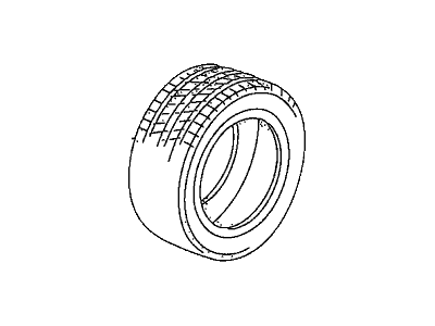 Honda 42751-DUN-045 Tire (215/60Hr16) (Dunlop Sp Sport 7000 A/S)