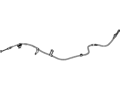 Honda 47560-TA5-A02 Wire, Driver Side Parking Brake