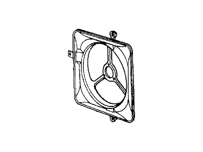 Honda 19015-PE0-683 Shroud (P-Tank) (Denso)