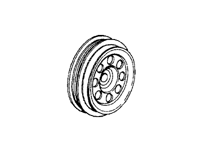 Honda 38921-PE1-722 Pulley, Crankshaft