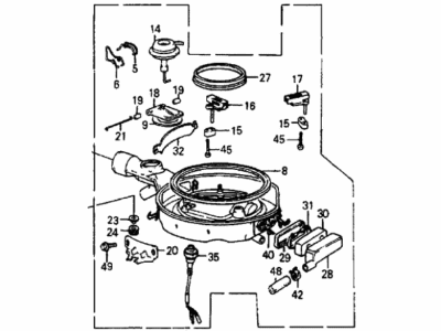 Honda 17240-PE1-664 Case Assy., Cleaner