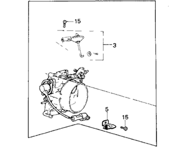 Honda 16400-PE7-305 Body Assembly, Throttle