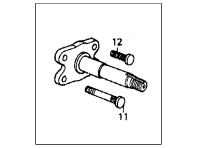 Honda 52210-SB2-000 Spindle Assembly, Right Rear Wheel