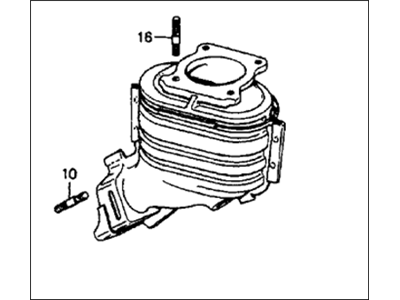 Honda 18150-PE0-664 Converter Assembly