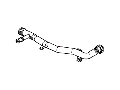 Honda 19505-P0A-000 Pipe, Connecting