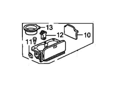 Honda 77230-SV4-A22ZA Holder Assembly, Cup (Jade Green)