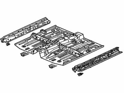 Honda 65100-SV2-310ZZ Floor, FR.