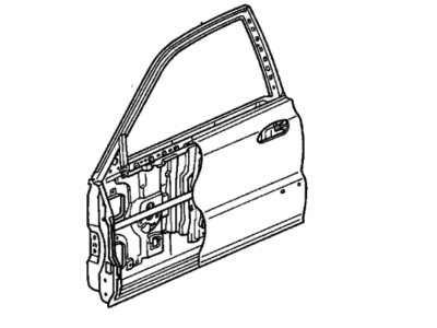 Honda 67010-SV2-506ZZ Panel Comp R, FR Dr