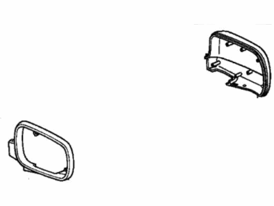 Honda 76251-SV1-A05ZR Housing, Driver Side (San Marino Red)