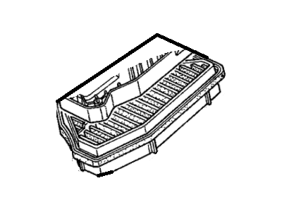 Honda 17220-P0A-A00 Element Assembly, Air Cleaner