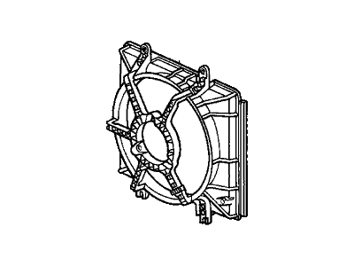 Acura 19015-P0A-003 Shroud (Denso)