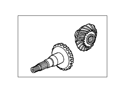 Honda 29210-PRW-000 Gear Set, Transfer Hypoid