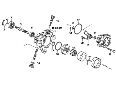 Honda 93401-06020-07 Bolt-Washer (6X20)