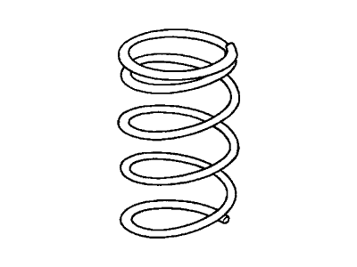 Honda 51401-SCV-A21 Spring, Front