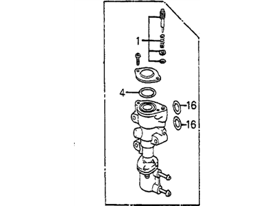 Honda 16500-PD6-661 Valve Assembly, Fast Idle