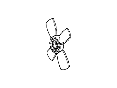 Honda 19020-PC6-003 Fan, Cooling (Denso)