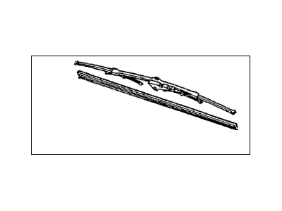 Honda 38470-SB0-732 Blade, Windshield Wiper (Driver Side)