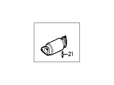 Honda 18160-PC7-U01 Converter