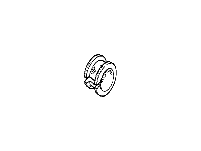 Honda 53436-SA5-000 Cushion B, Gear Box Mounting